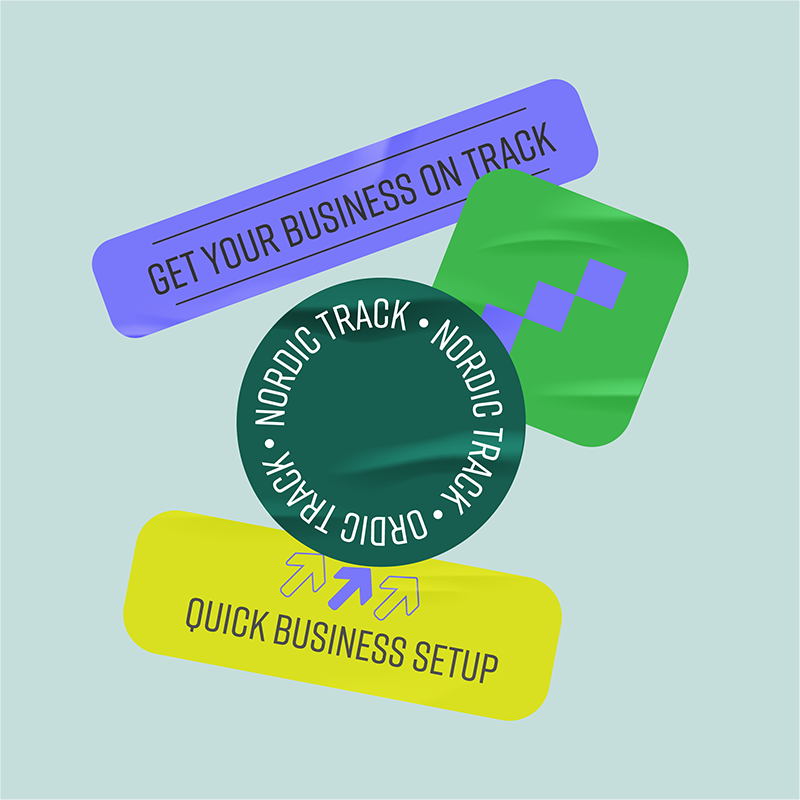 Nordic Track stickers