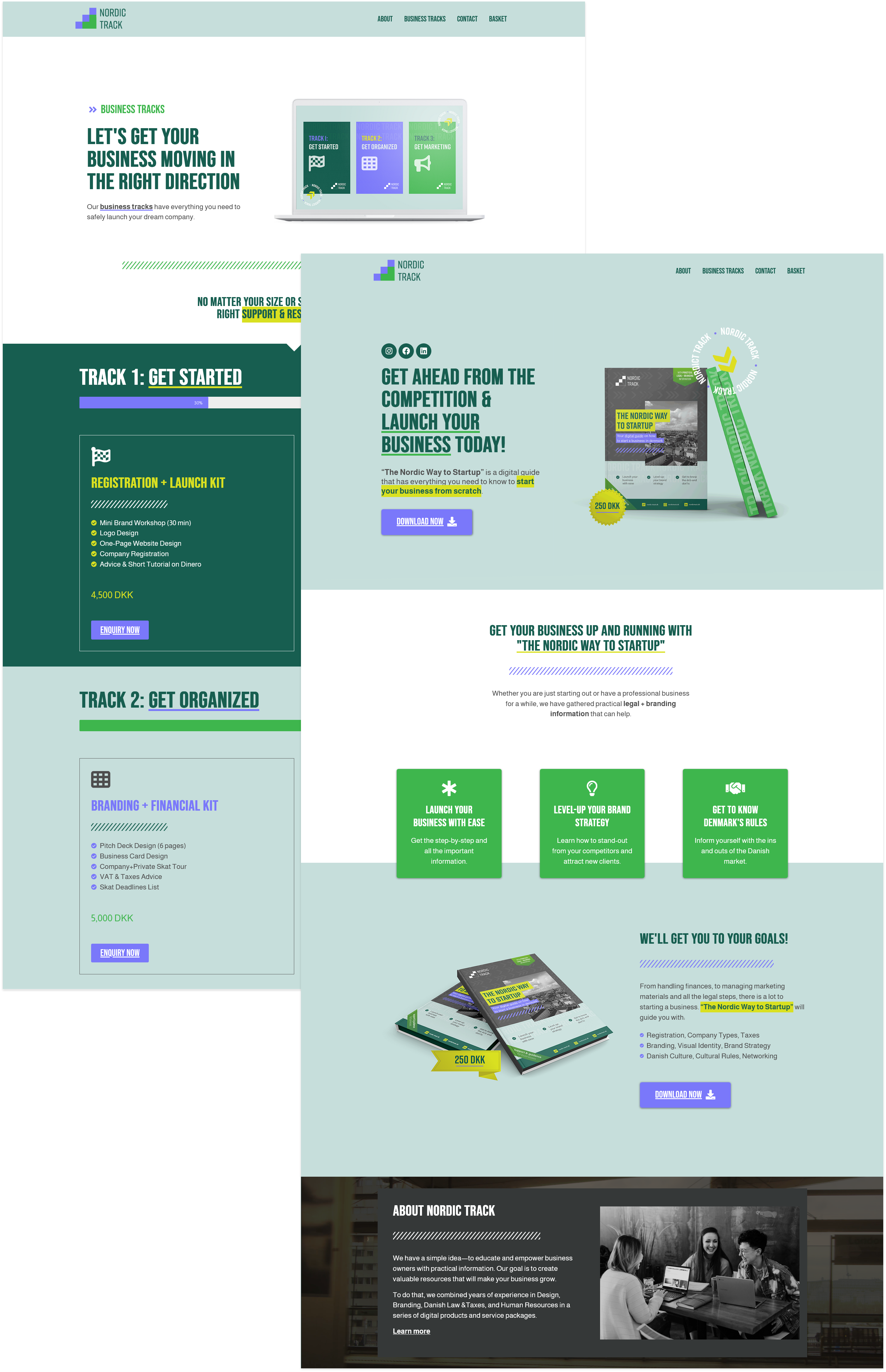 Nordic Track website